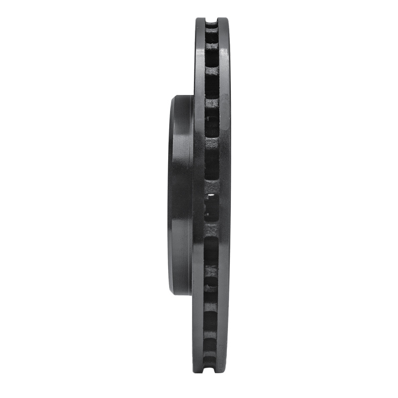Mercedes-Benz B200 Brake Rotor (1) - Front Right - R1 Concepts - Drilled & Slotted - Black - `06-`11
